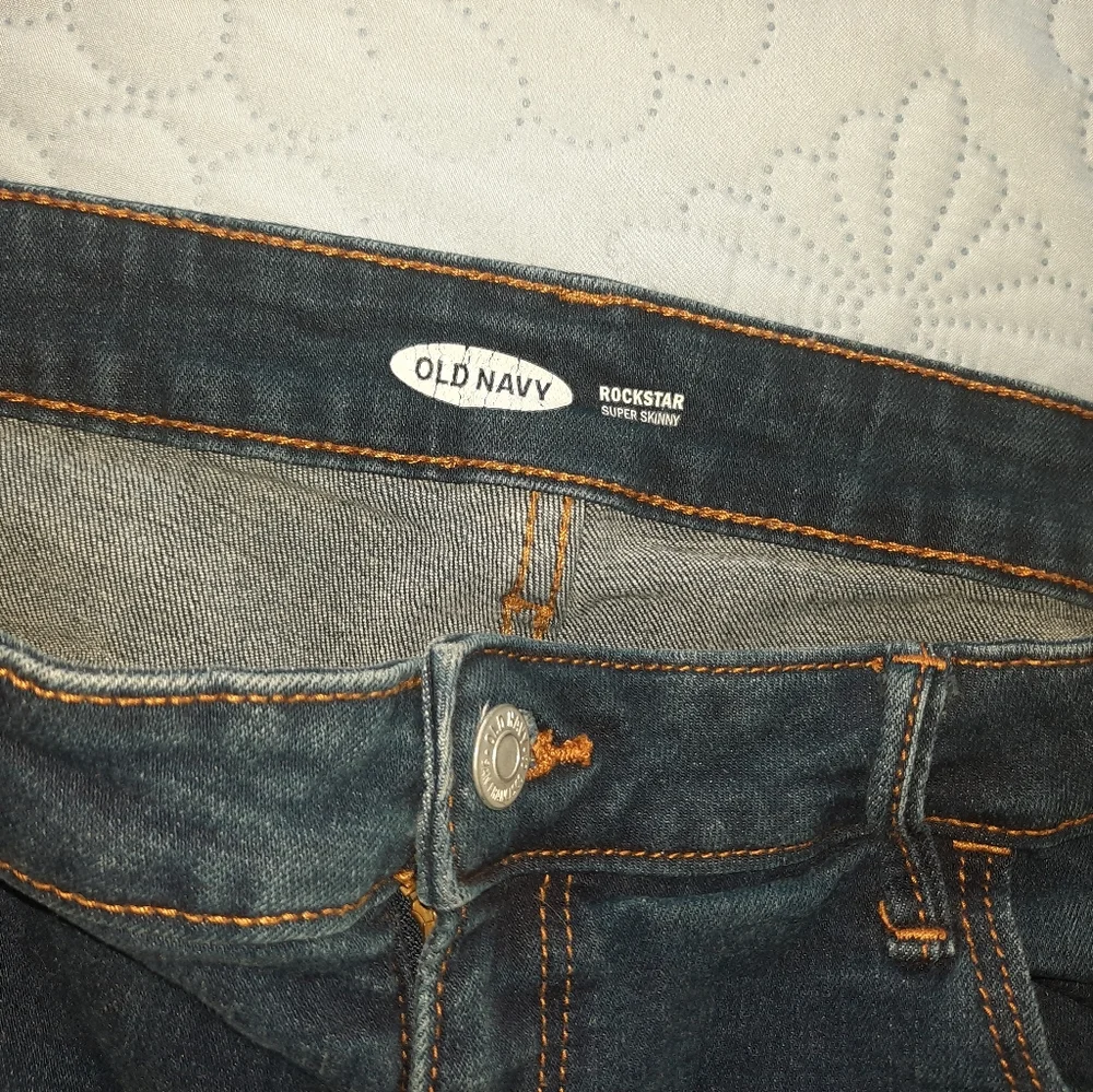 Old Navy skinny jeans distressed sz 16L - Picture 5 of 6